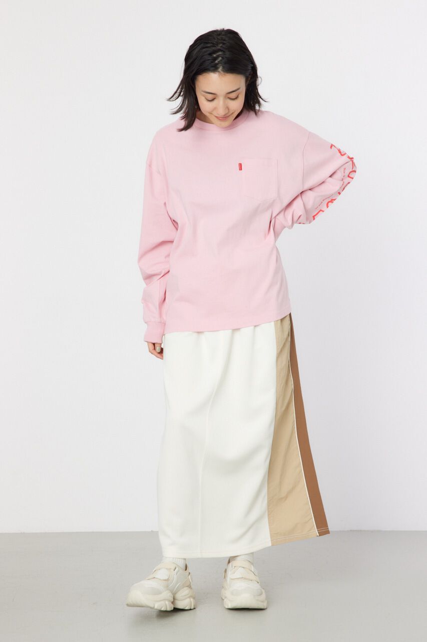 RODEO CROWNS「ナイロン&times;ジャージスカート」|スカート|