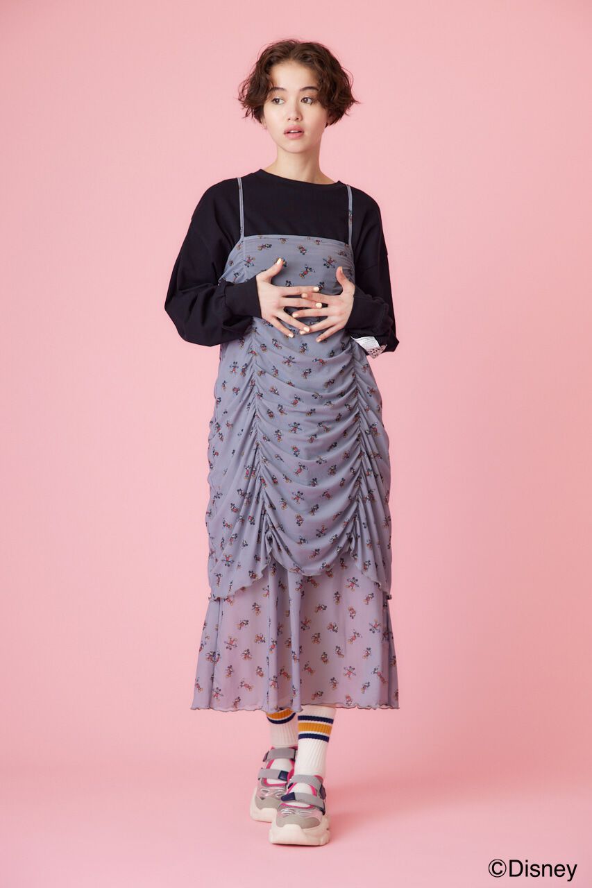 RODEO CROWNS「(ミッキー＆ミニー)シアーワンピース」|ワンピース|