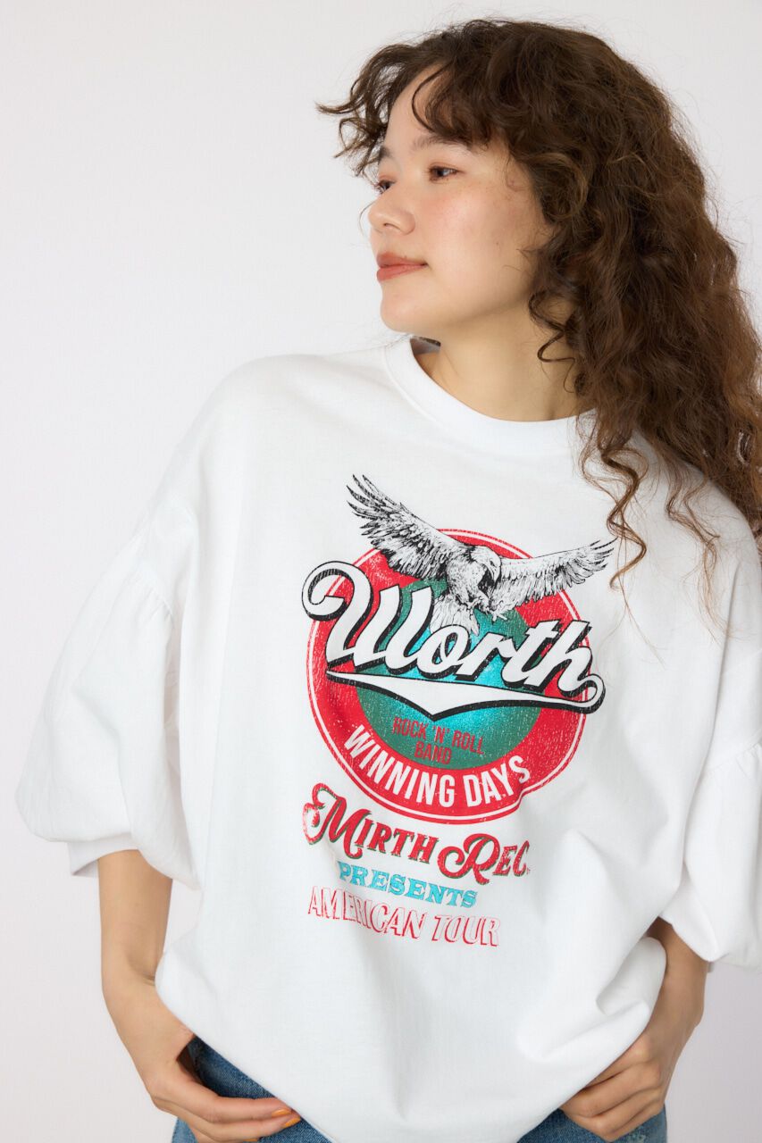 RODEO CROWNS「VariousバルーンスリーブTシャツ」|Tシャツ・カットソー|