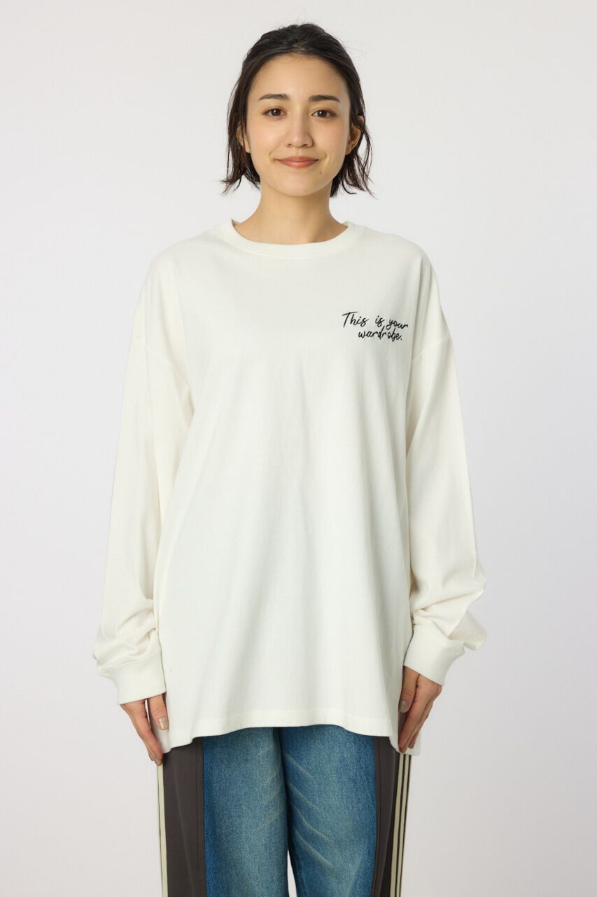 RODEO CROWNS「BACK SKETCH LOGO ロングTシャツ」|Tシャツ・カットソー|