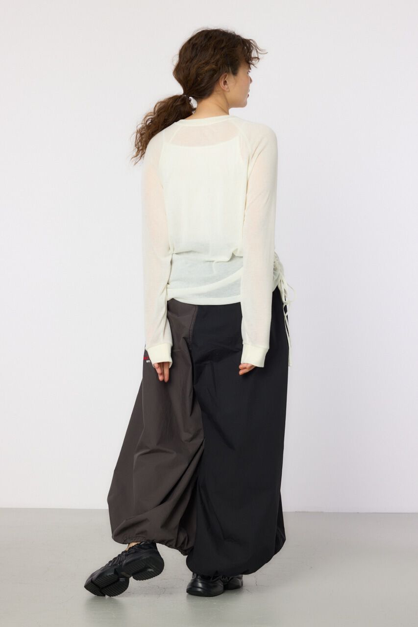 RODEO CROWNS「サイドシャーリングルーズトップス」|Tシャツ・カットソー|