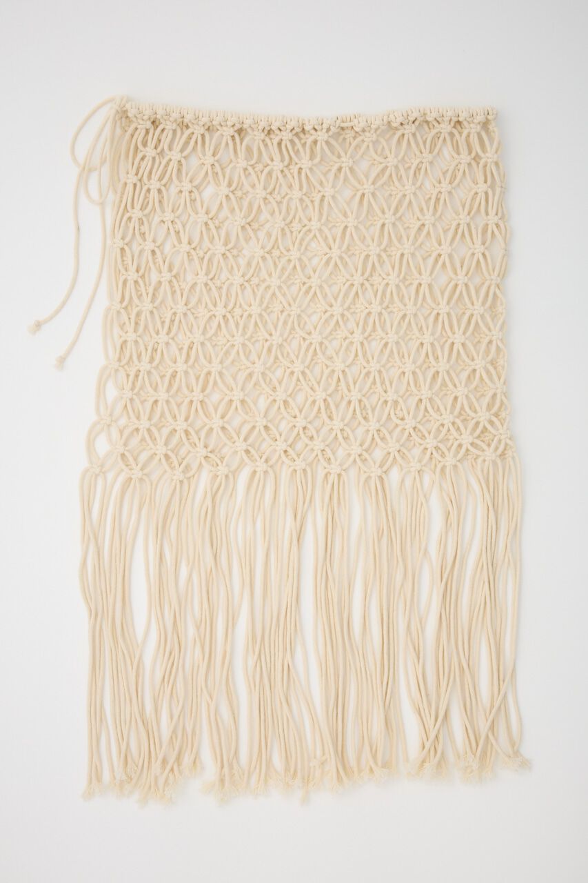 RODEO CROWNS「マクラメフリンジベルト」|ベルト|