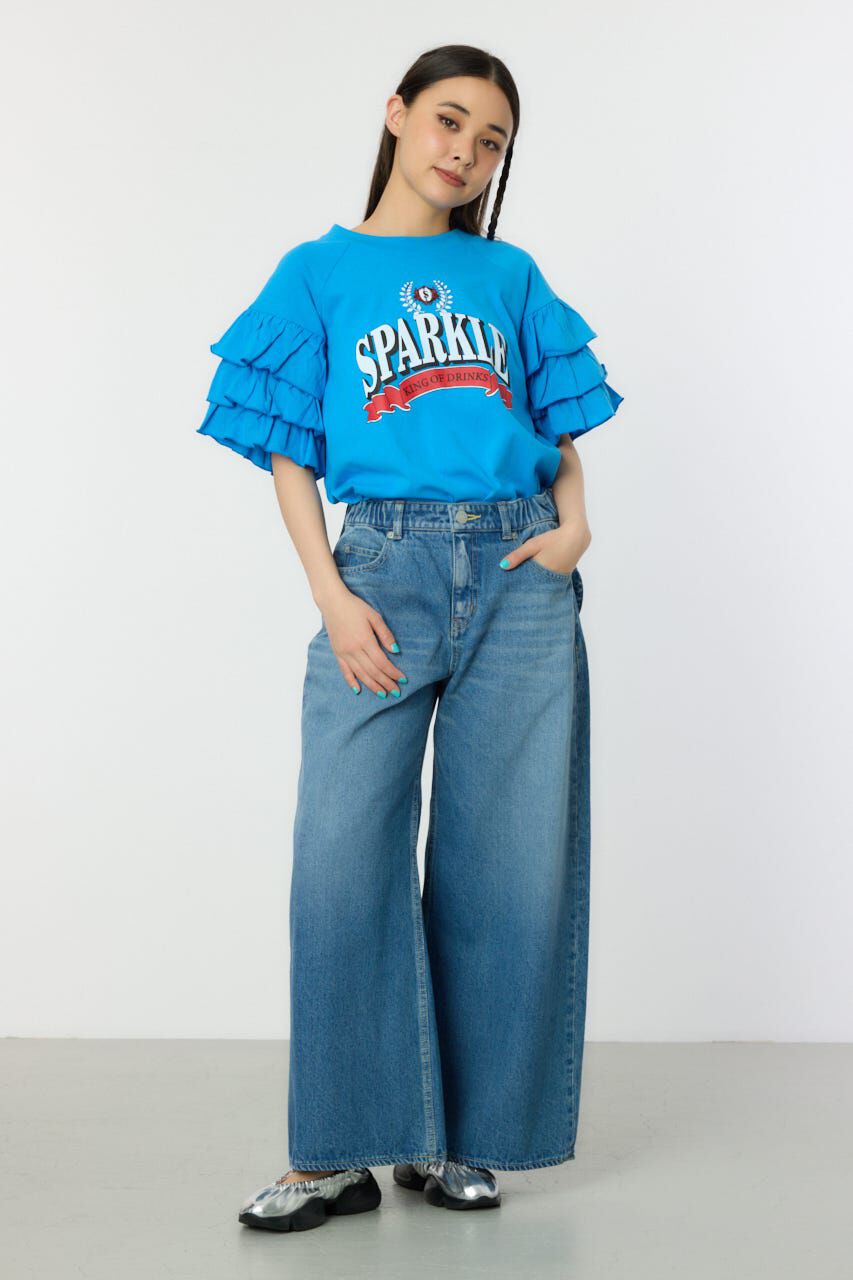 RODEO CROWNS「SPARKLE フリルトップス」|Tシャツ・カットソー|