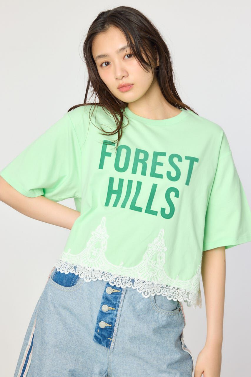 RODEO CROWNS「ヘムレースTシャツ」|Tシャツ・カットソー|