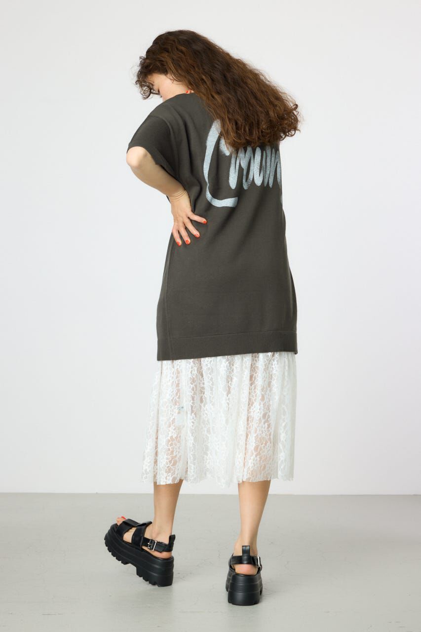 RODEO CROWNS「スプレーロゴニットワンピース」|ワンピース|