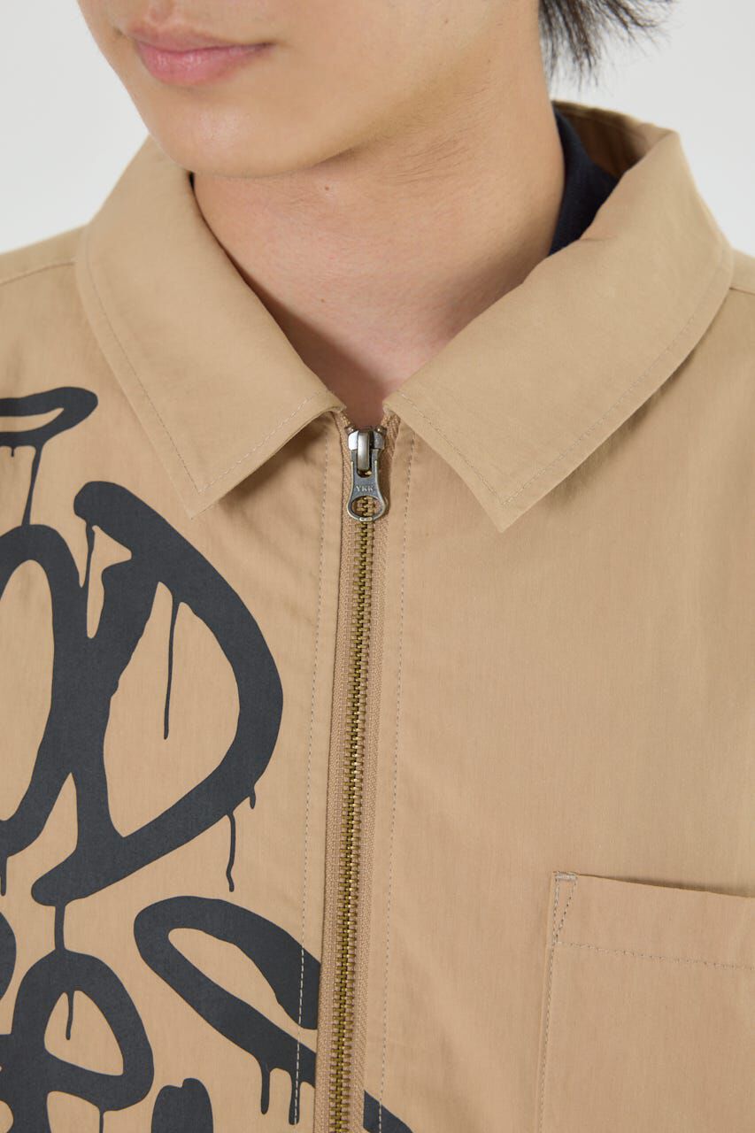 RODEO CROWNS「グラフィティーZIPシャツ」|シャツ・ブラウス|