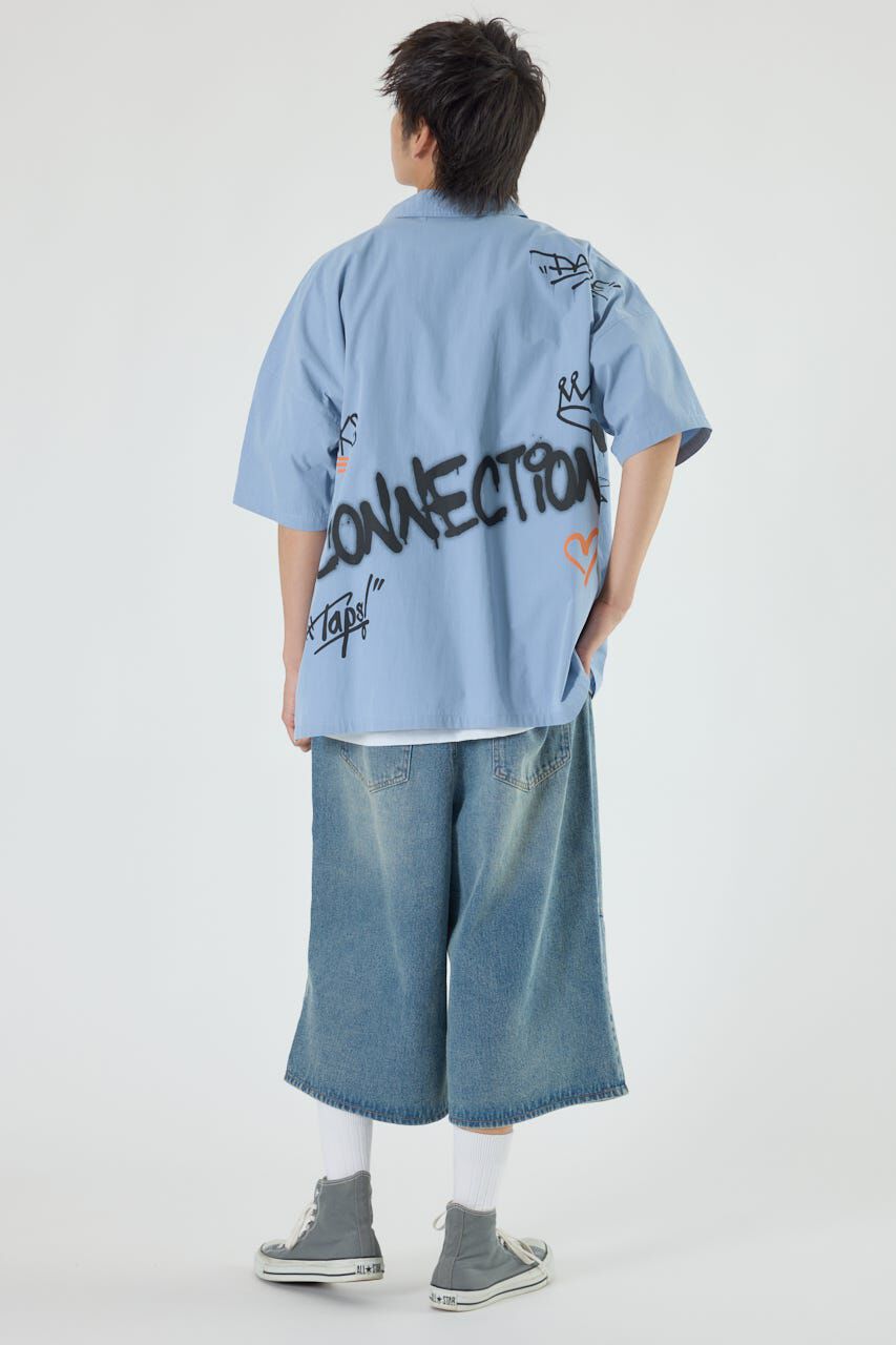 RODEO CROWNS「グラフィティーZIPシャツ」|シャツ・ブラウス|