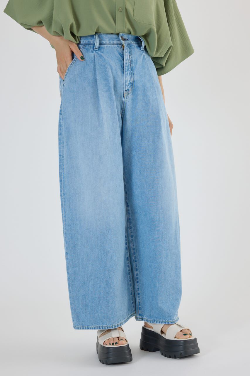 RODEO CROWNS「タックデニム」|デニム|