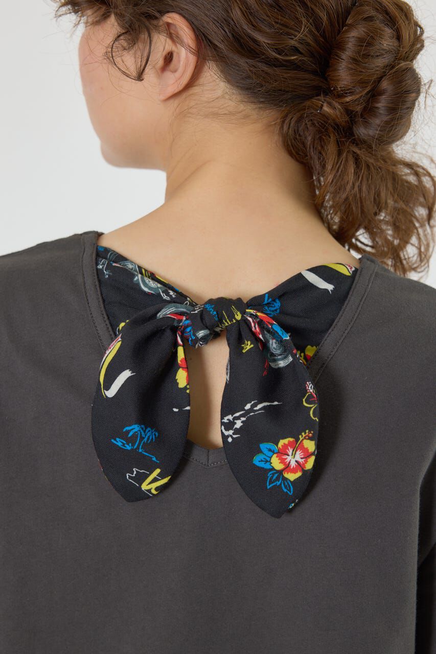 RODEO CROWNS「バックリボンアロハTシャツ」|Tシャツ・カットソー|