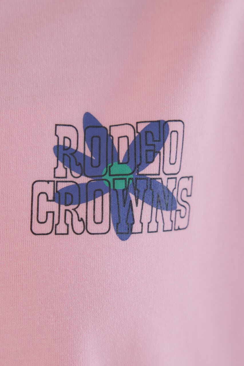 RODEO CROWNS「フラワークロスパッチTシャツ」|Tシャツ・カットソー|