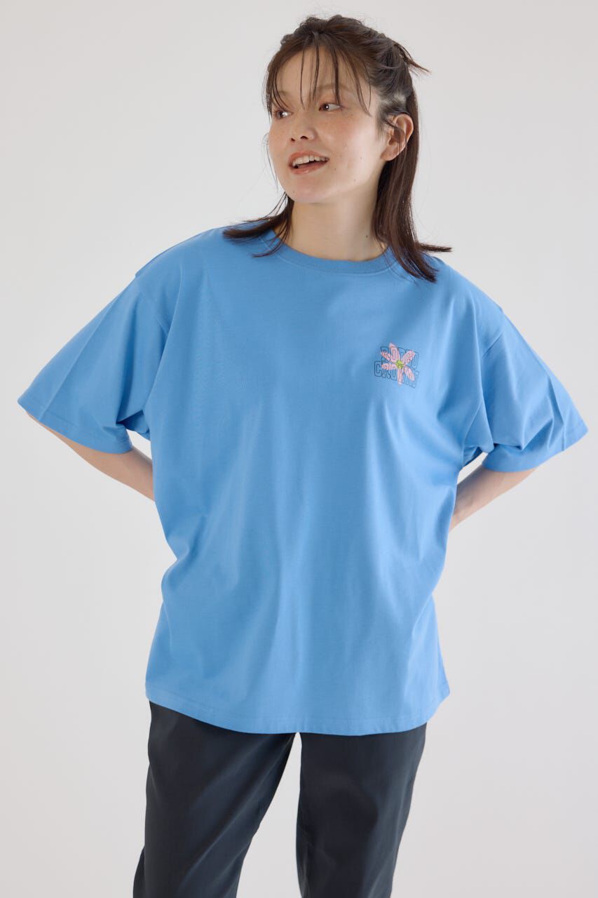 RODEO CROWNS「フラワークロスパッチTシャツ」|Tシャツ・カットソー|
