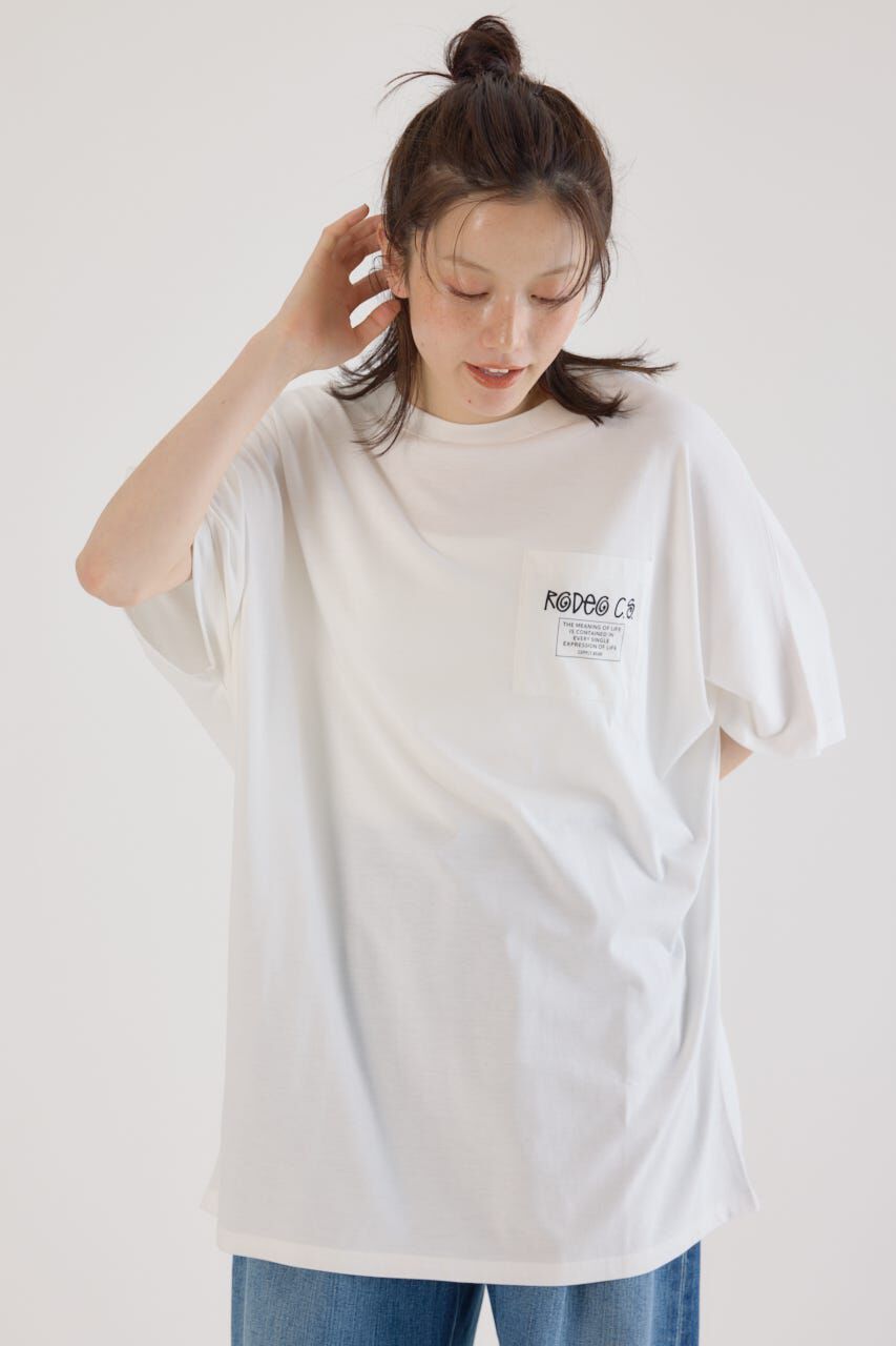 RODEO CROWNS「ストリートFace Logo Tワンピース」|ワンピース|