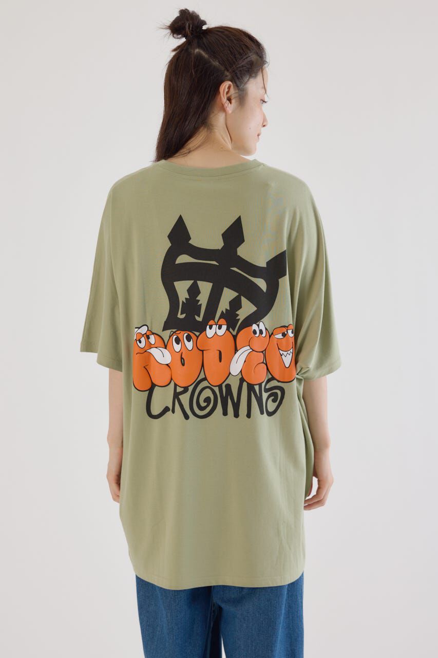 RODEO CROWNS「ストリートFace Logo Tワンピース」|ワンピース|