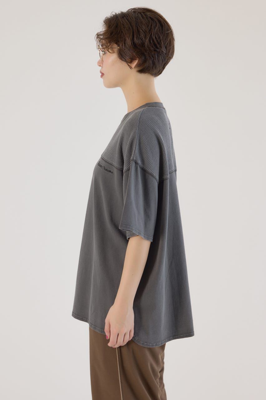 RODEO CROWNS「ワッフルコンビカットトップス」|Tシャツ・カットソー|