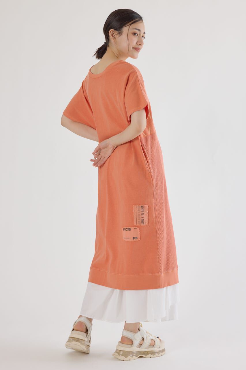 RODEO CROWNS「2way ワッフルコンビカットロングワンピース」|ワンピース|