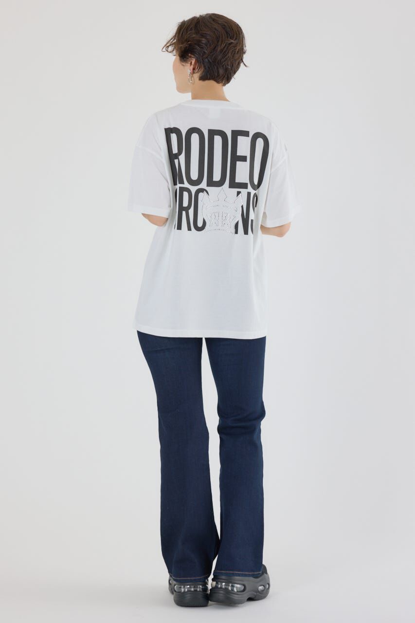 RODEO CROWNS「スタッズCROWNロゴTシャツ」|Tシャツ・カットソー|
