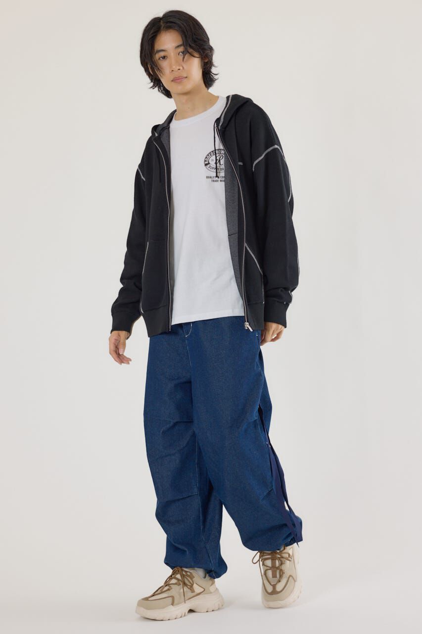 RODEO CROWNS「スウェットライクロゴZIPパーカー」|パーカー|