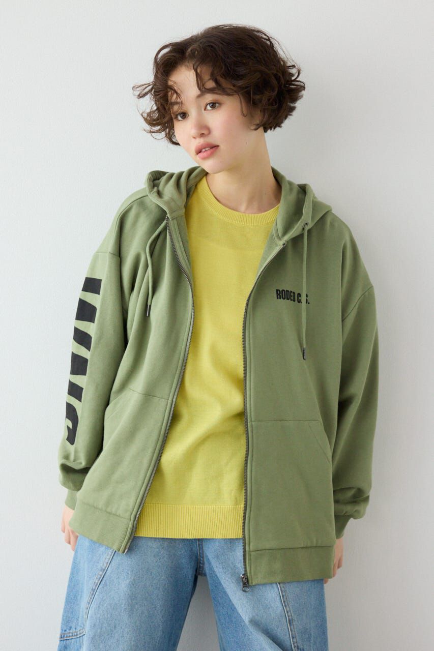 RODEO CROWNS「ドッキングロゴZIPパーカー」|パーカー|