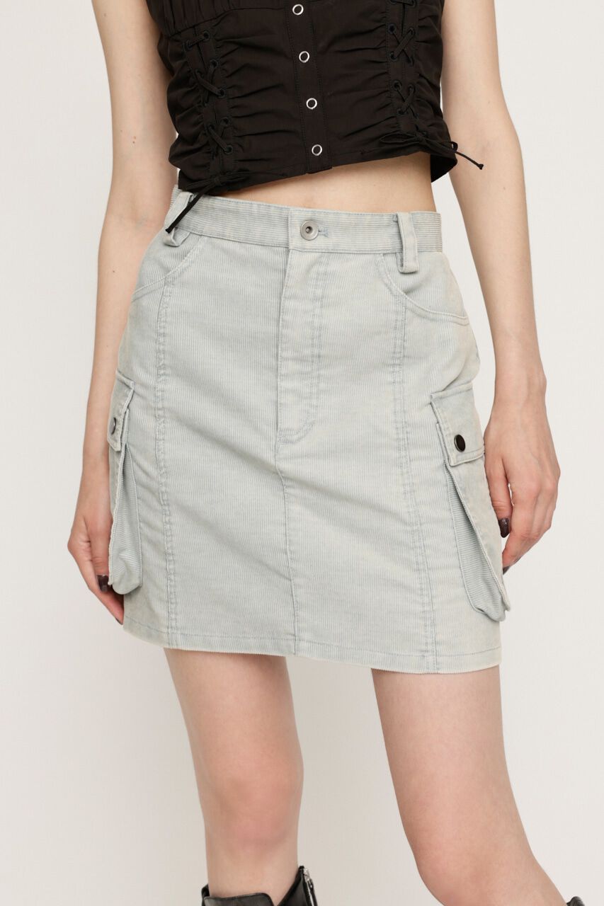 SLY「WASHED CORDUROY ショートスカート」|スカート|