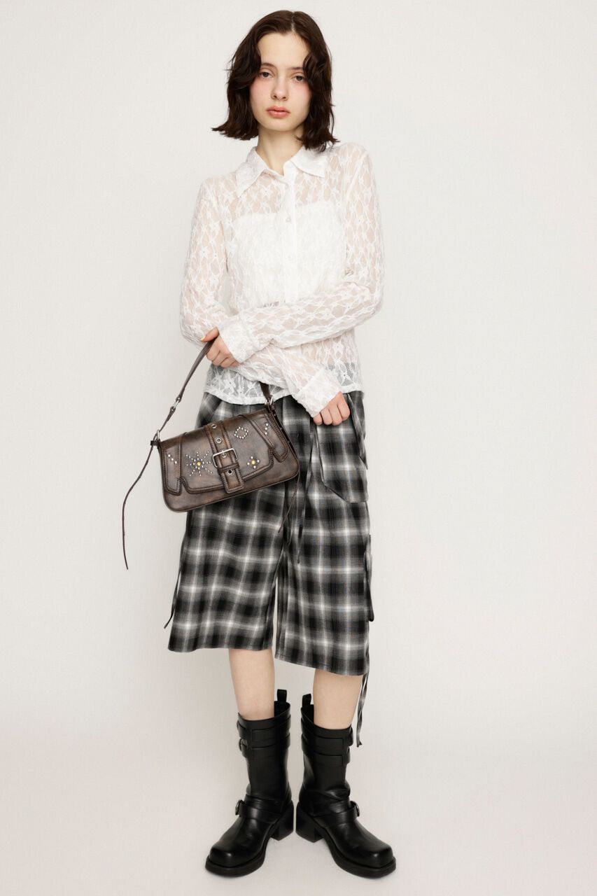 SLY「LACE COMPACT シャツ」|シャツ・ブラウス|