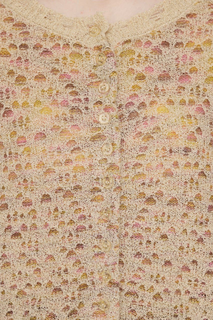 SLY「TWIN BLOOM KNIT カーディガン」|カーディガン|