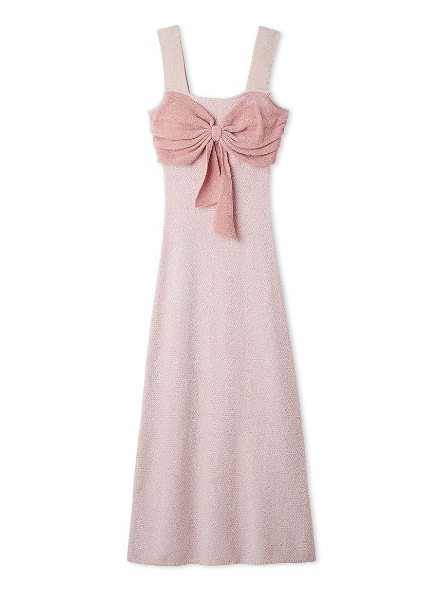 SNIDEL HOME「リボンツイードワンピース」|ルームウェア|PNK