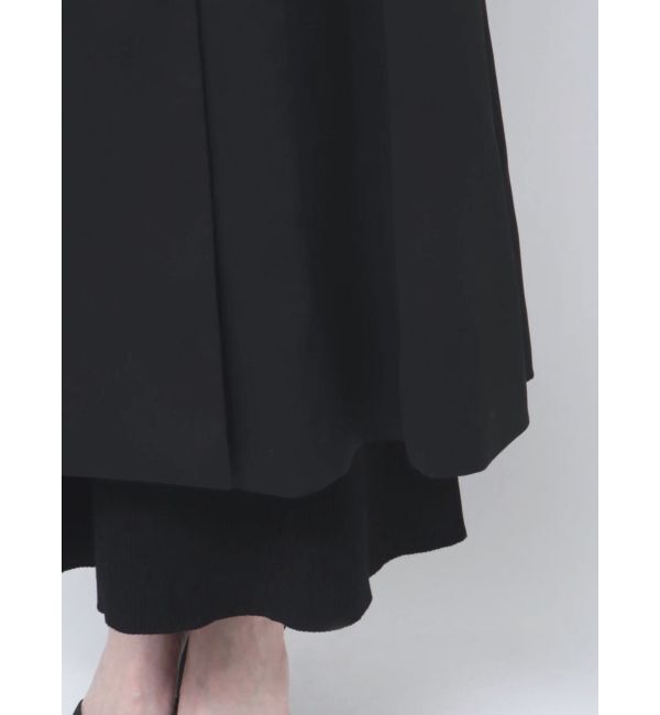 RESEXXY「レイヤードフレアトレンチコート」|トレンチコート|