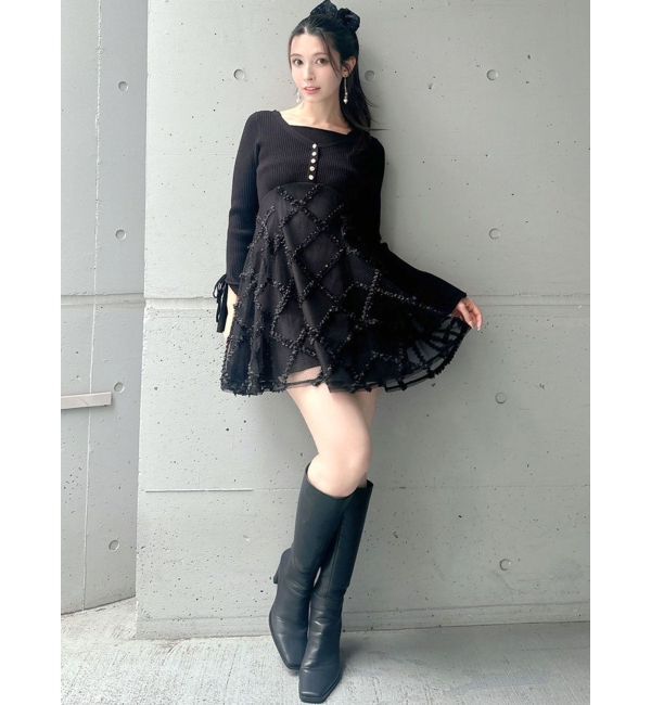 RESEXXY「スクエアトゥロングブーツ」|ロングブーツ|