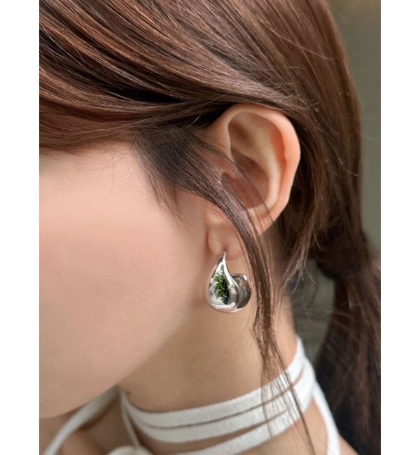 RESEXXY「プランプフープピアス」|ピアス|シルバー