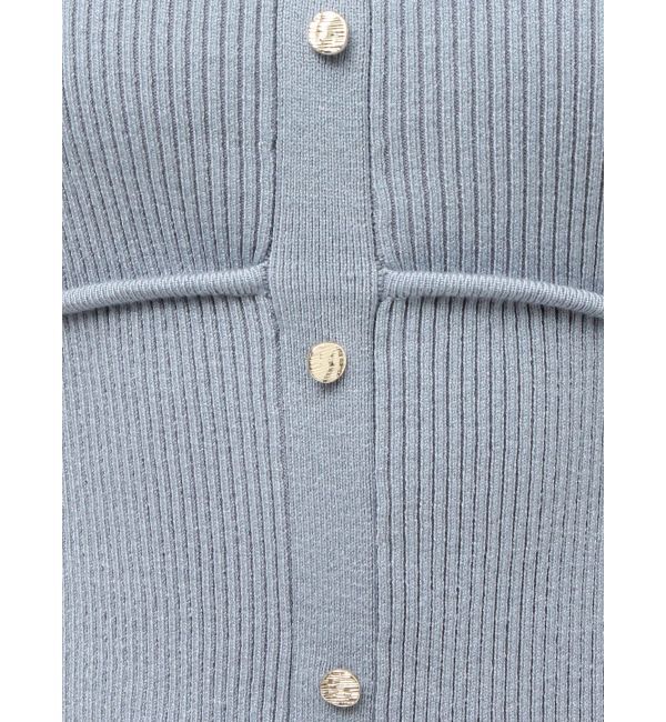 RESEXXY「レースレイヤードリブニットワンピース」|ワンピース|