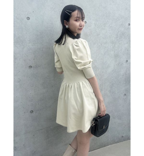 dazzlin「ホールガーメントミニワンピース」|ワンピース|
