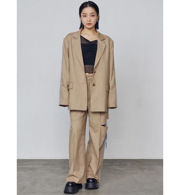 EMODA「ストラップシアートップス」|Tシャツ・カットソー|