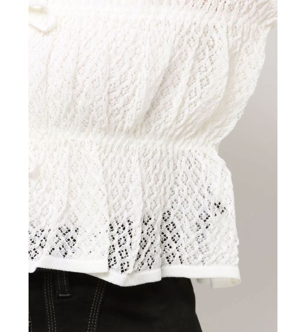 EMODA「2WAYギャザーリボンニット」|ニット・セーター|