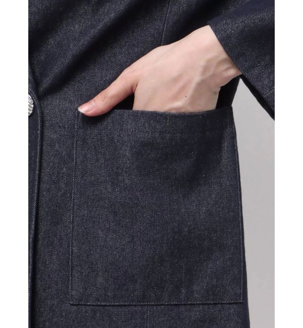 MERCURYDUO「反応デニムジャケット」|デニムジャケット|