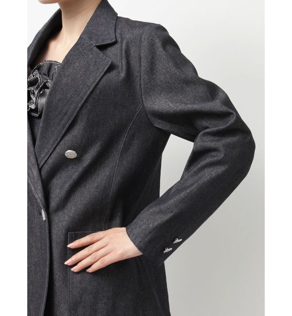 MERCURYDUO「反応デニムジャケット」|デニムジャケット|