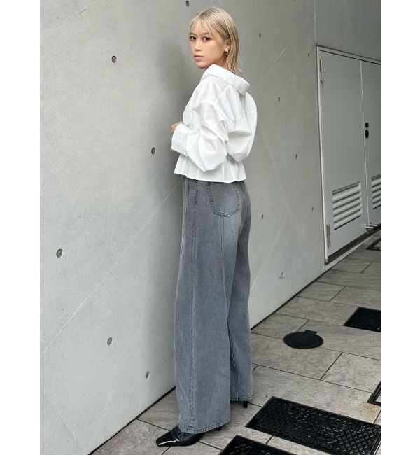 MURUA「バレルレッグコクーンシルエットデニム」|デニム|