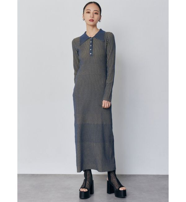 MURUA「リブニットロングワンピース」|ワンピース|