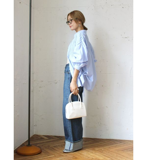 Ungrid「ロールアップルーズデニム」|デニム|