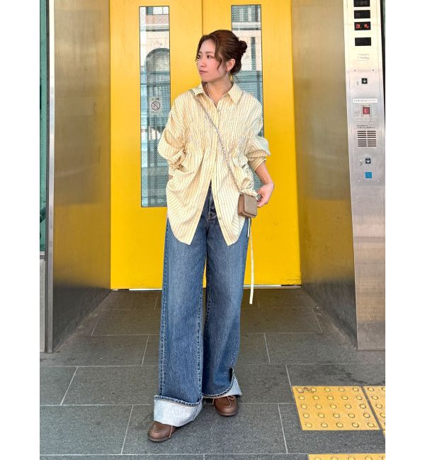 Ungrid「ロールアップルーズデニム」|デニム|