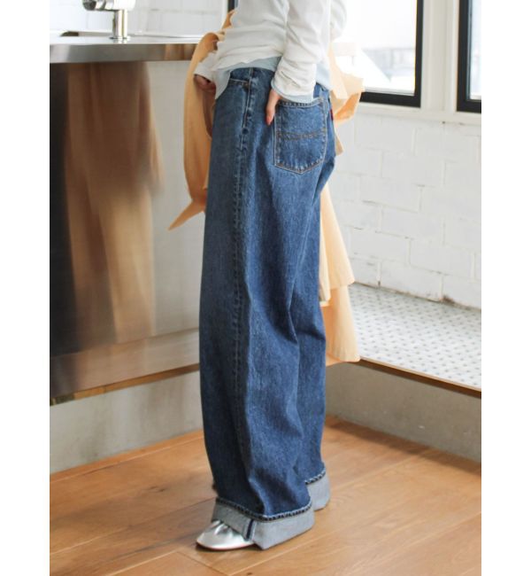 Ungrid「ロールアップルーズデニム」|デニム|