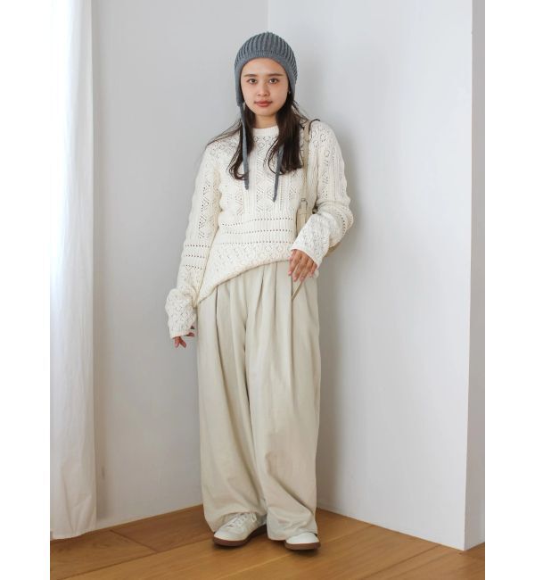 Ungrid「ピーチ起毛ラフパンツ」|その他|
