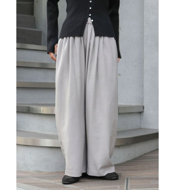 Ungrid「【WEB限定】ウエストギャザーデザインラフパンツ」|その他|