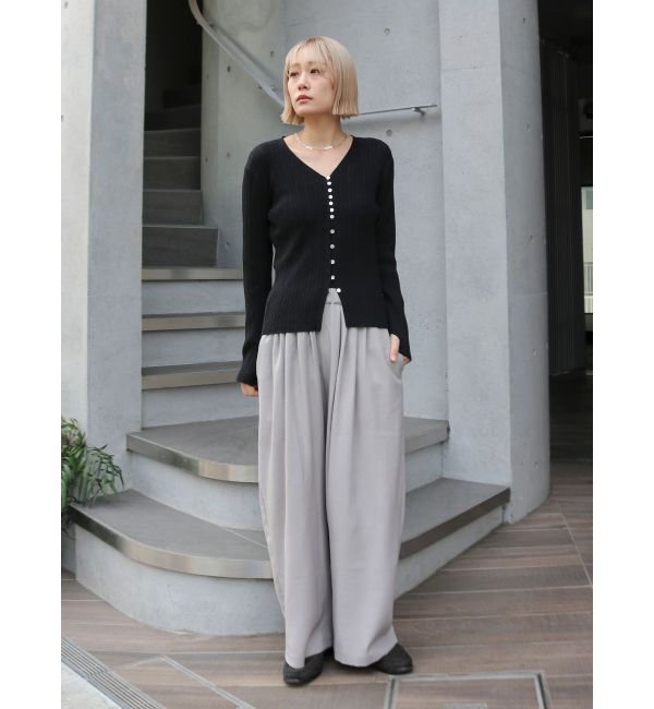 Ungrid「【WEB限定】ウエストギャザーデザインラフパンツ」|その他|
