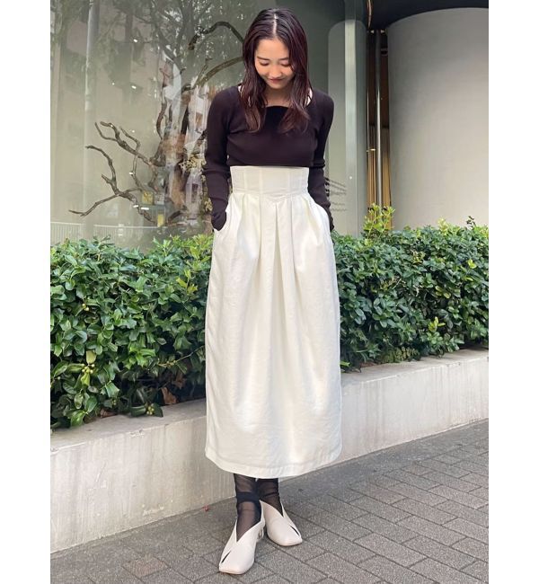 LAGUNAMOON「ハイウエストコクーンスカート」|スカート|
