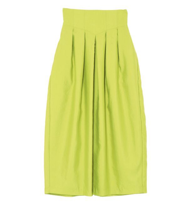 LAGUNAMOON「ハイウエストコクーンスカート」|スカート|ピスタチオ