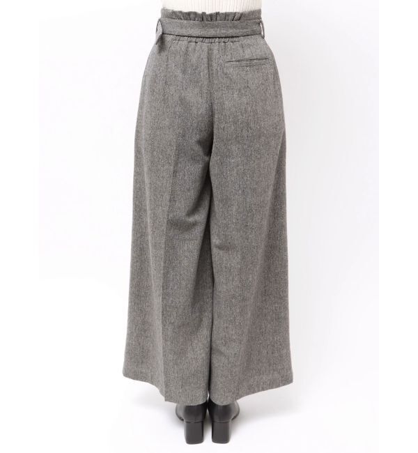 LAGUNAMOON「ウールブレンドツイードワイドパンツ」|その他|