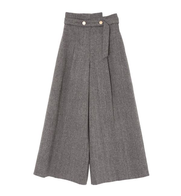 LAGUNAMOON「ウールブレンドツイードワイドパンツ」|その他|