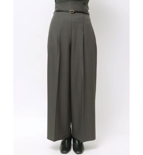 LAGUNAMOON「バイカラーベルトパンツ」|その他|