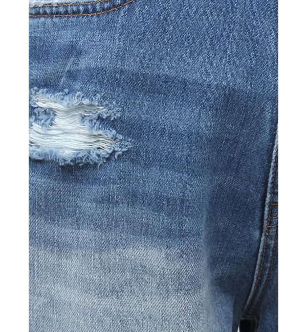 LAGUNAMOON「リップドデニムパンツ」|デニム|