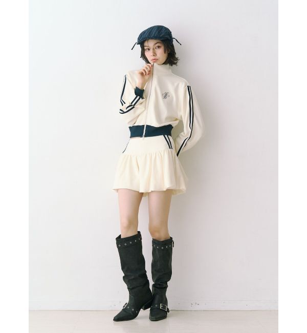 jouetie「ルーズウエスタンベルトブーツ」|ロングブーツ|